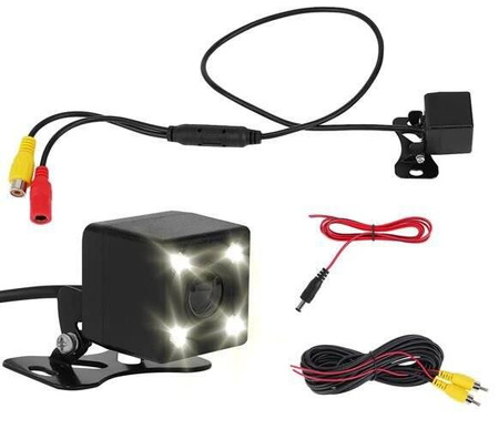 Uniwersalna kamera cofania tryb nocny RCA 4LED