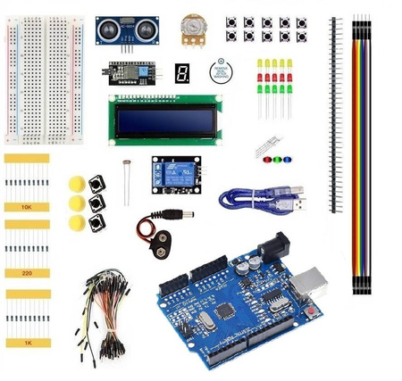 Zestaw startowy edukacyjny BASIC CH340 kompatybilny z Arduino